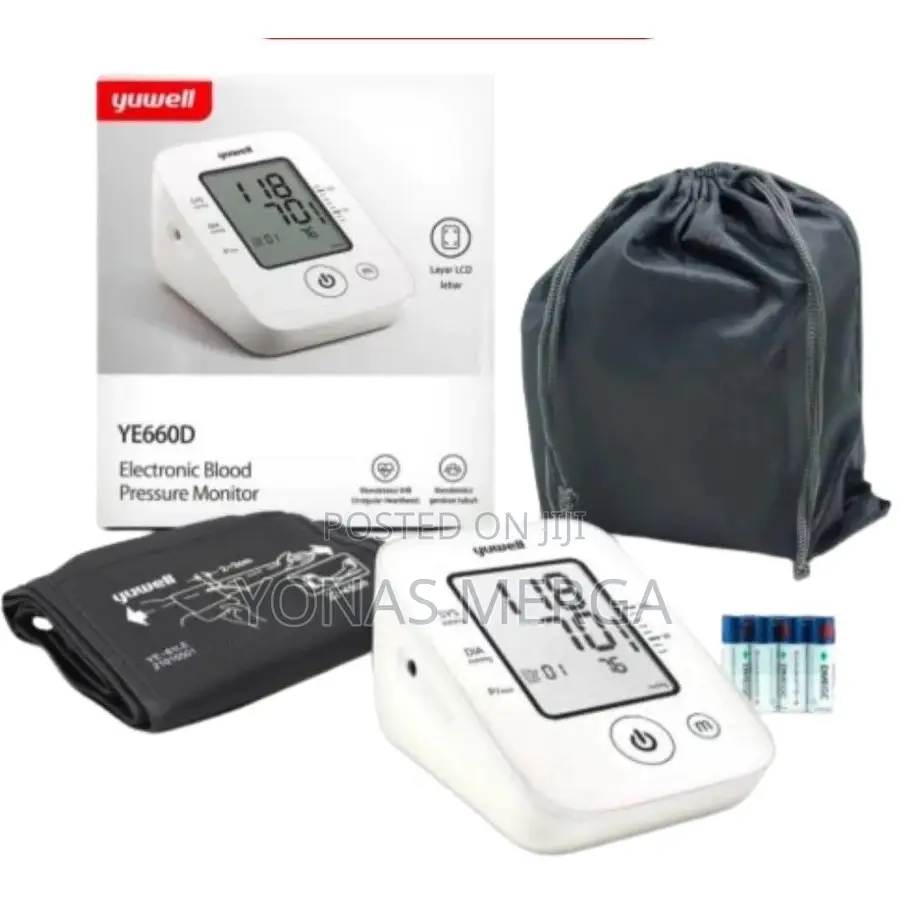 Large LCD Display:Electronic Blood Pressure Monitor₸米bp ማሽን