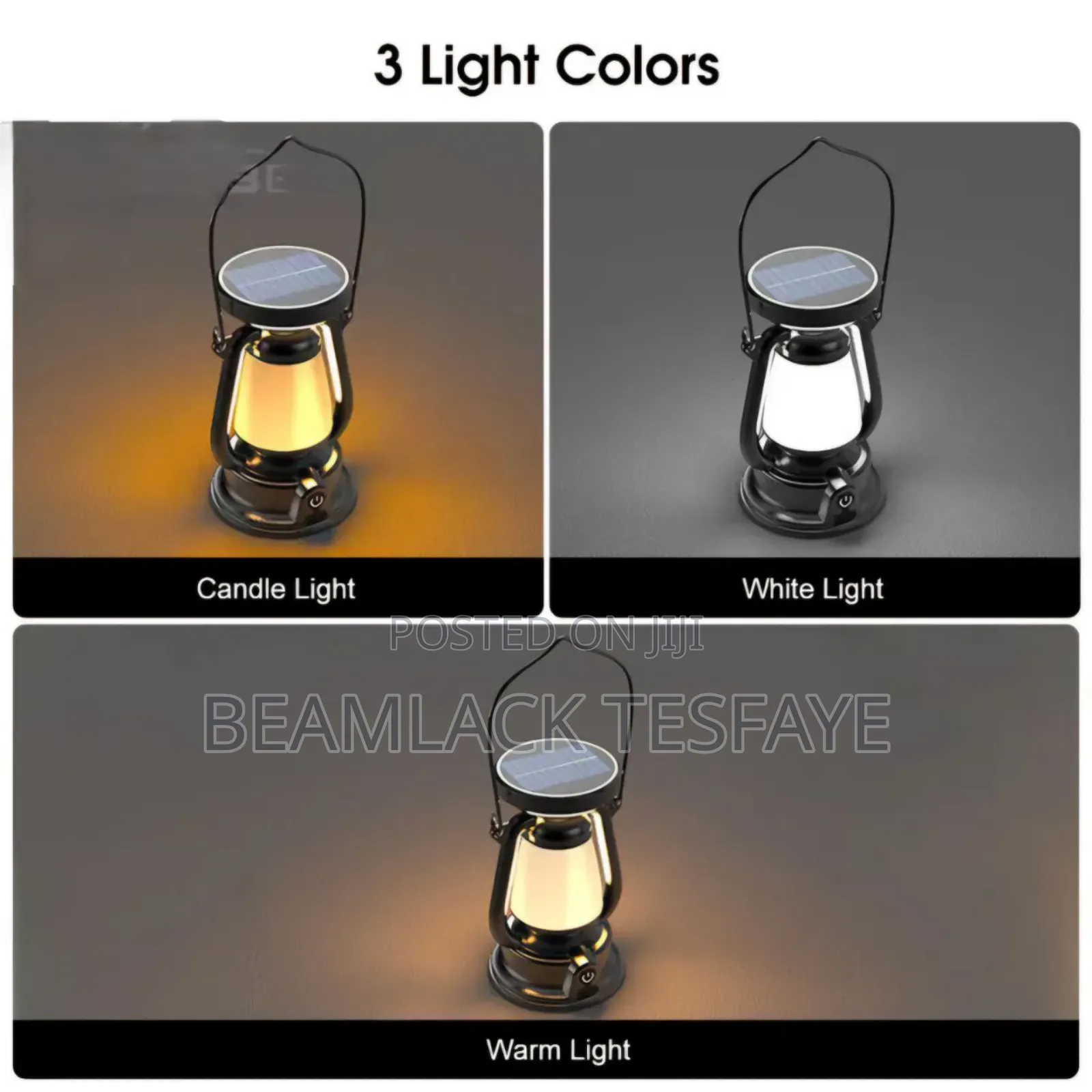 Portable Solar Camping Lamp 《Garden Light》