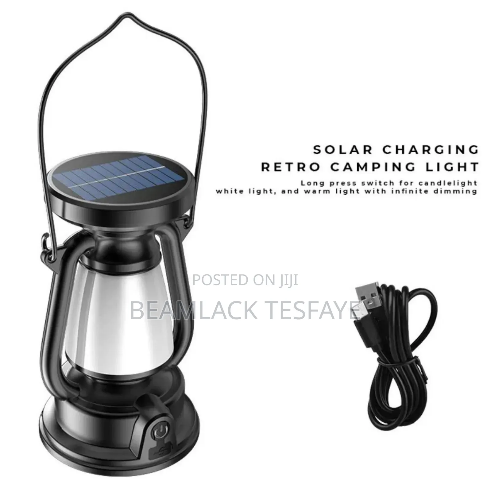 Portable Solar Camping Lamp 《Garden Light》