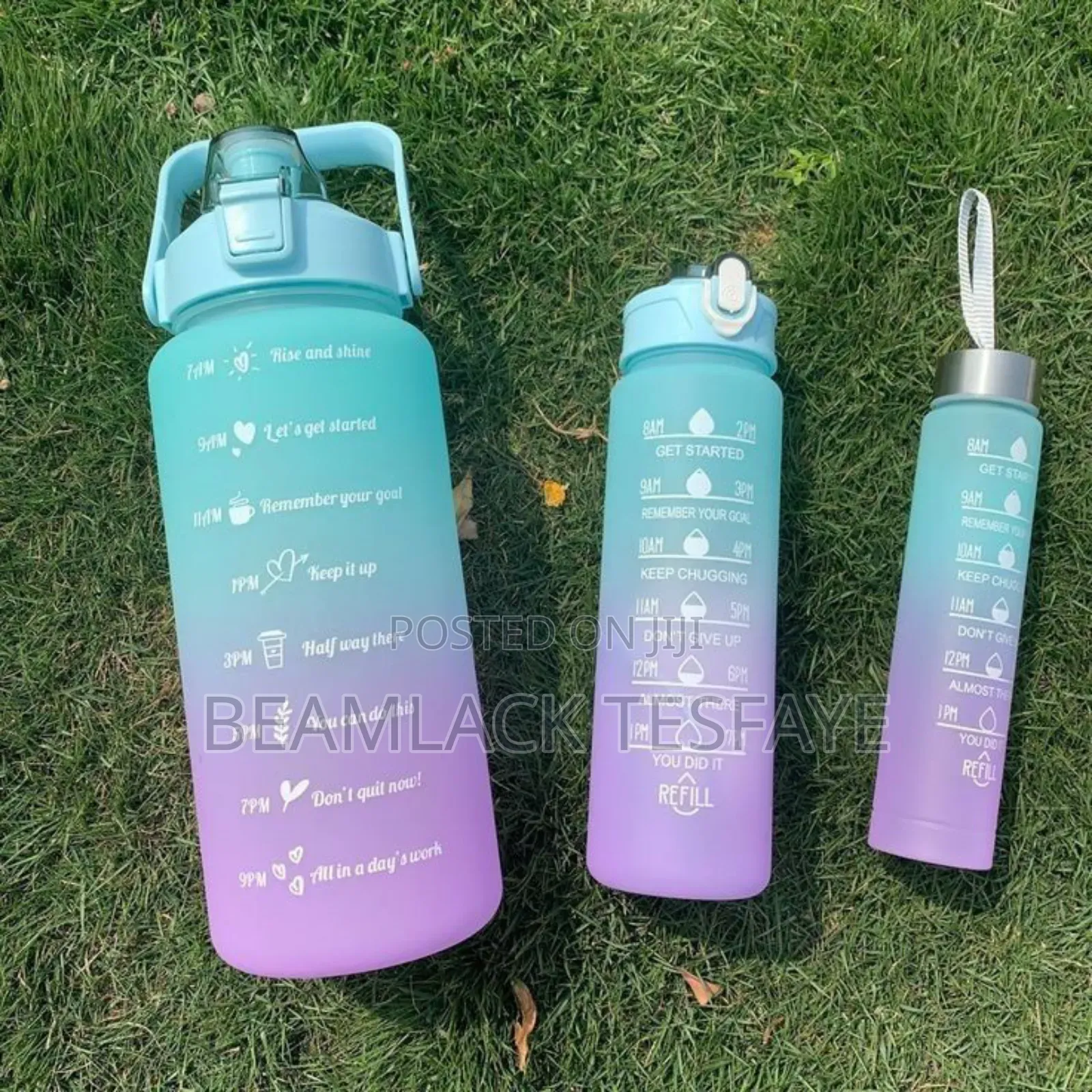 3in 1 Water Bottle Set