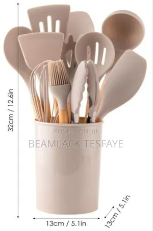 Kitchenset19 Set Silicone Kitchenware