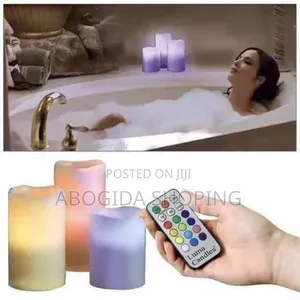 Color Changing Set of 3 Luma Candles