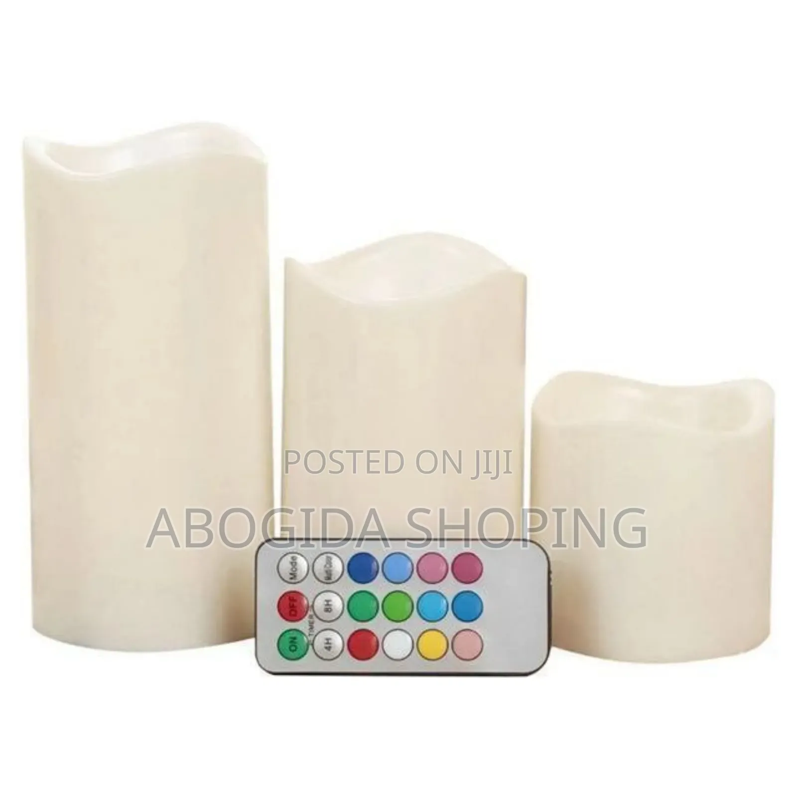 Color Changing Set of 3 Luma Candles