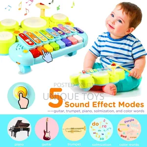 3-in-1 Electronic Early Education Musical Instruments Toy