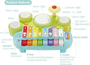 3-in-1 Electronic Early Education Musical Instruments Toy