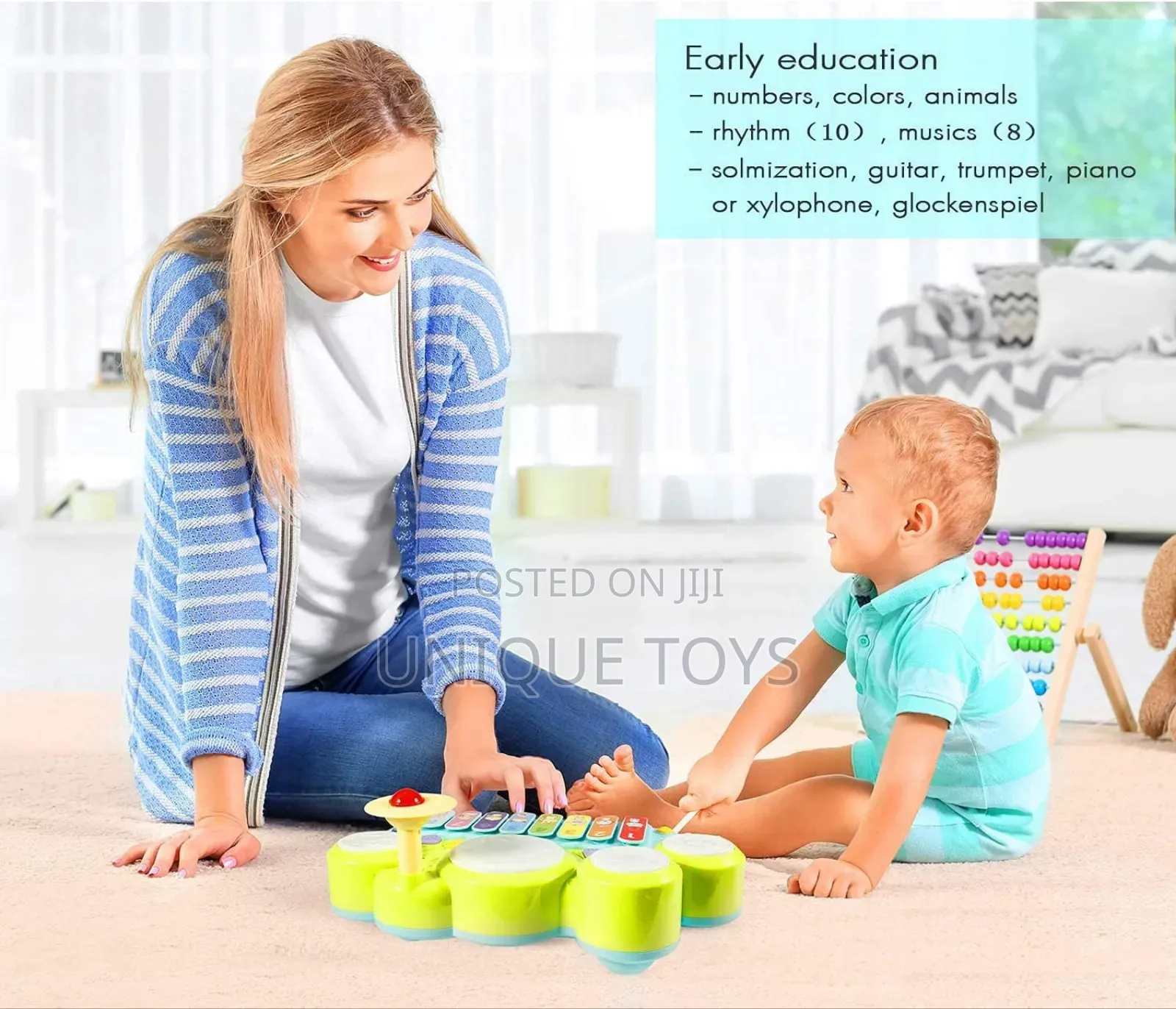 3-in-1 Electronic Early Education Musical Instruments Toy