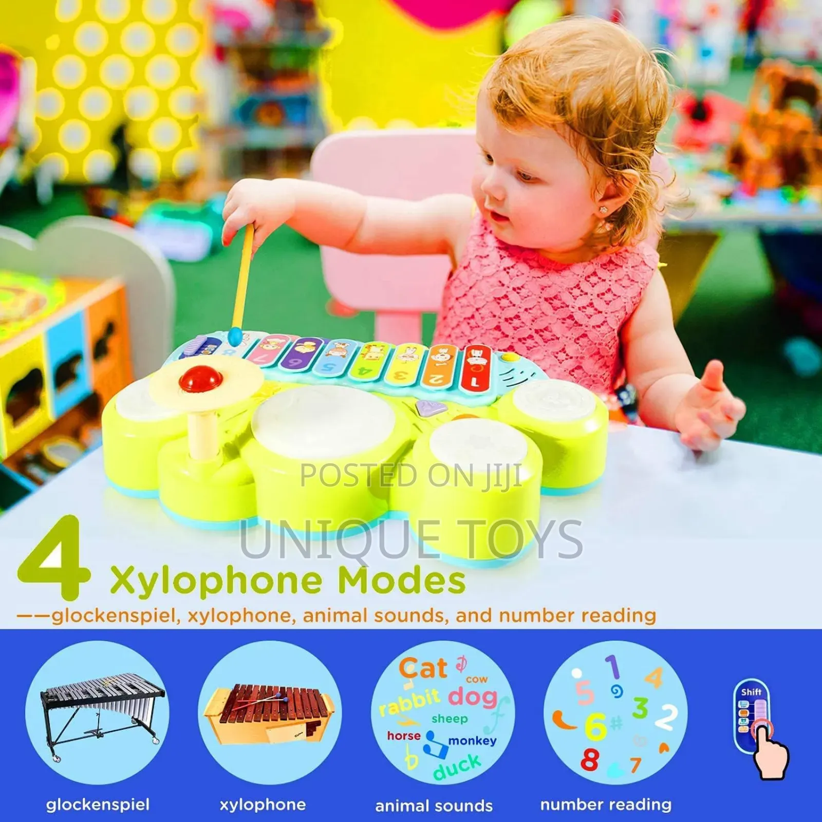 3-in-1 Electronic Early Education Musical Instruments Toy