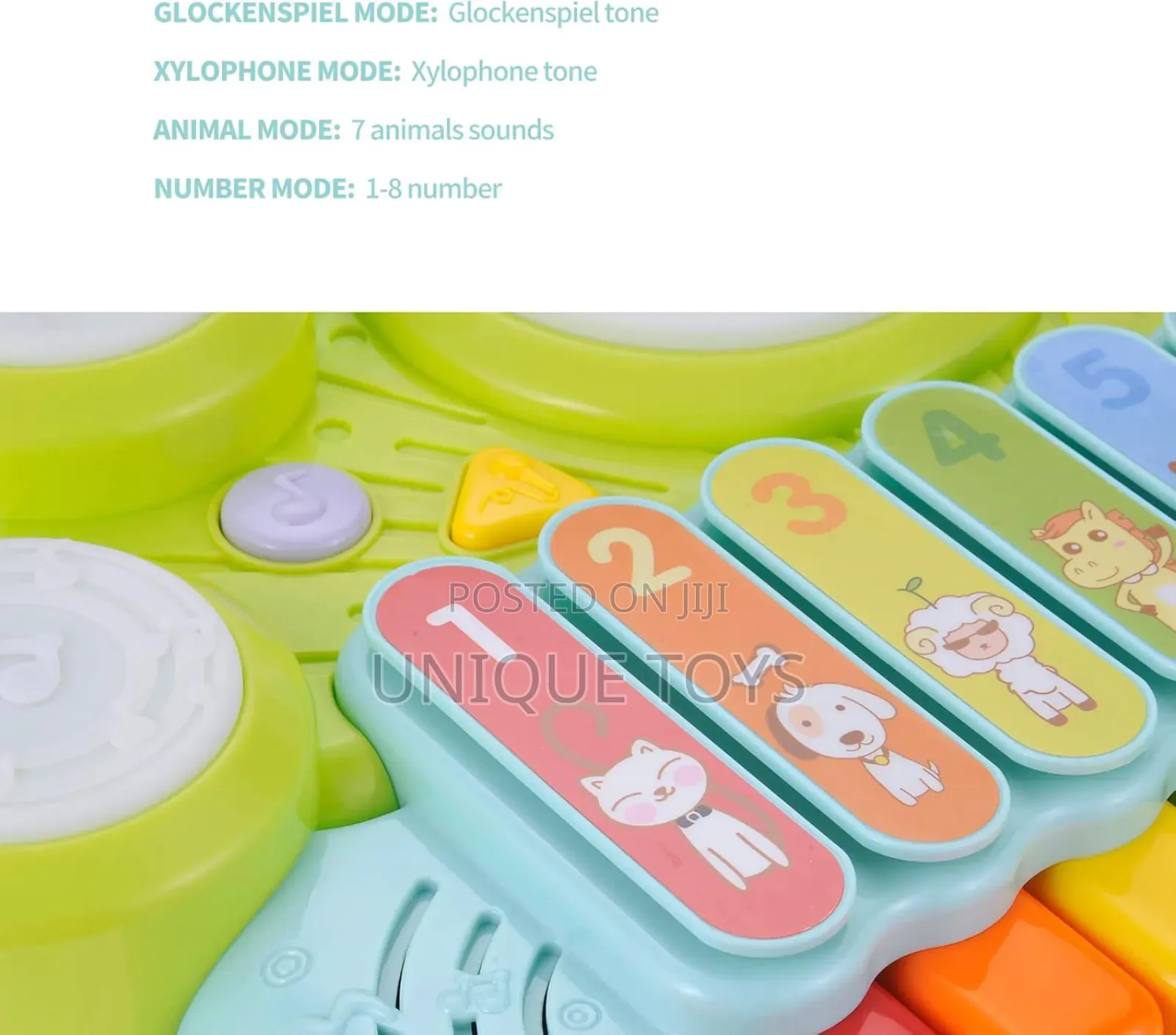 3-in-1 Electronic Early Education Musical Instruments Toy