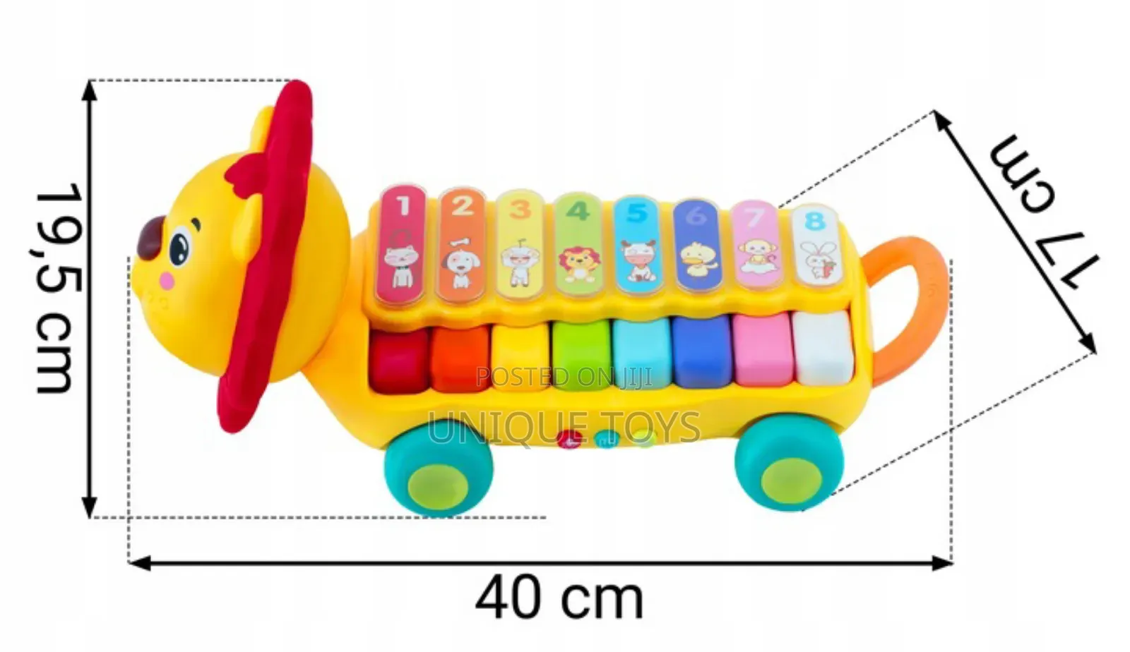 4-in-1 Xylophone Lion Toy Set