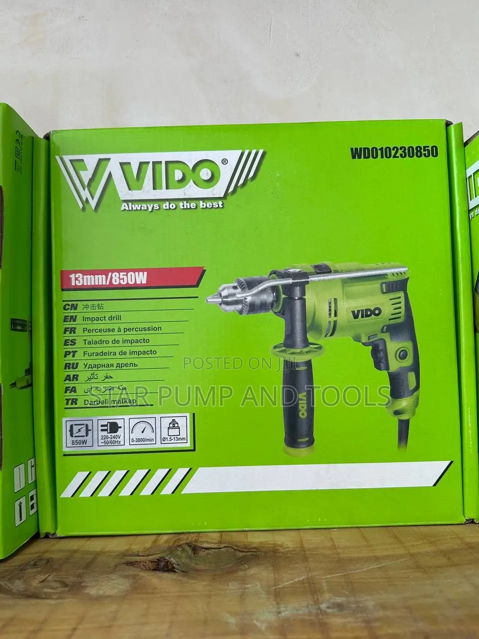 Vido Imoact Drill 850w