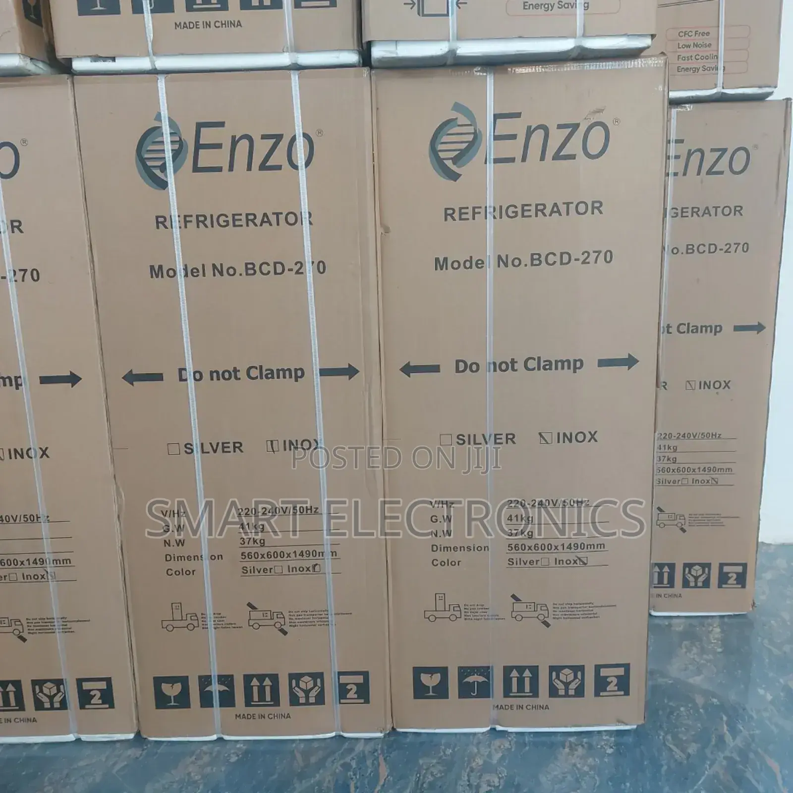 Enzo Refrigerator 270l