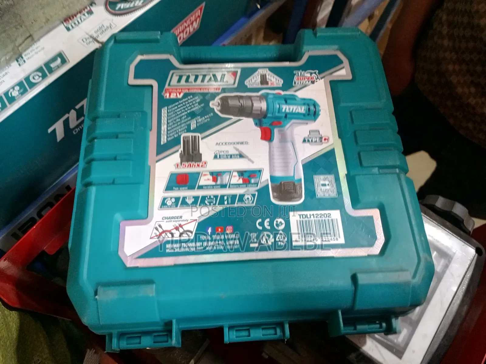 Total Rechargeable Drill