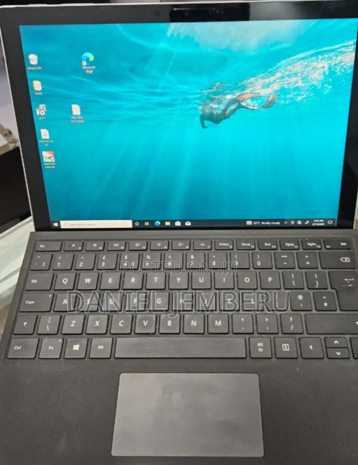 New Laptop Microsoft Surface Pro 7 16GB Intel Core I7 SSD 256GB
