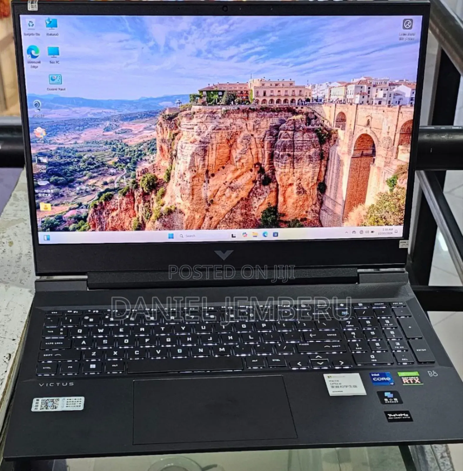 New Laptop HP Victus 16 16GB Intel Core I7 SSD 512GB