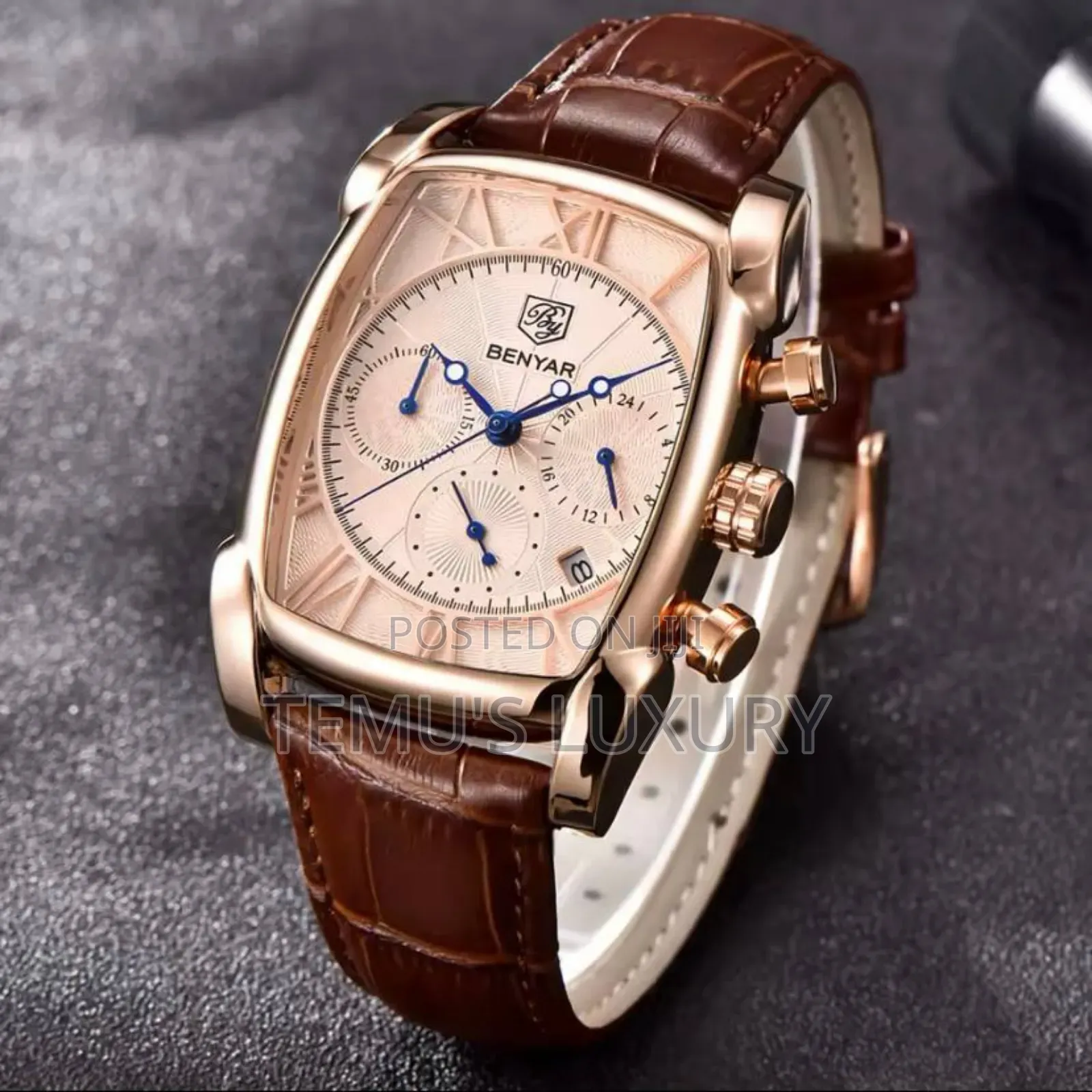 BENYAR Luxury True Six-Pin Quartz Watch Chronograph