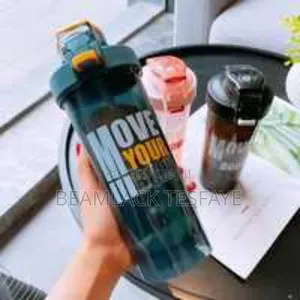 Fitness Shake Bottles With Stirring Balls
