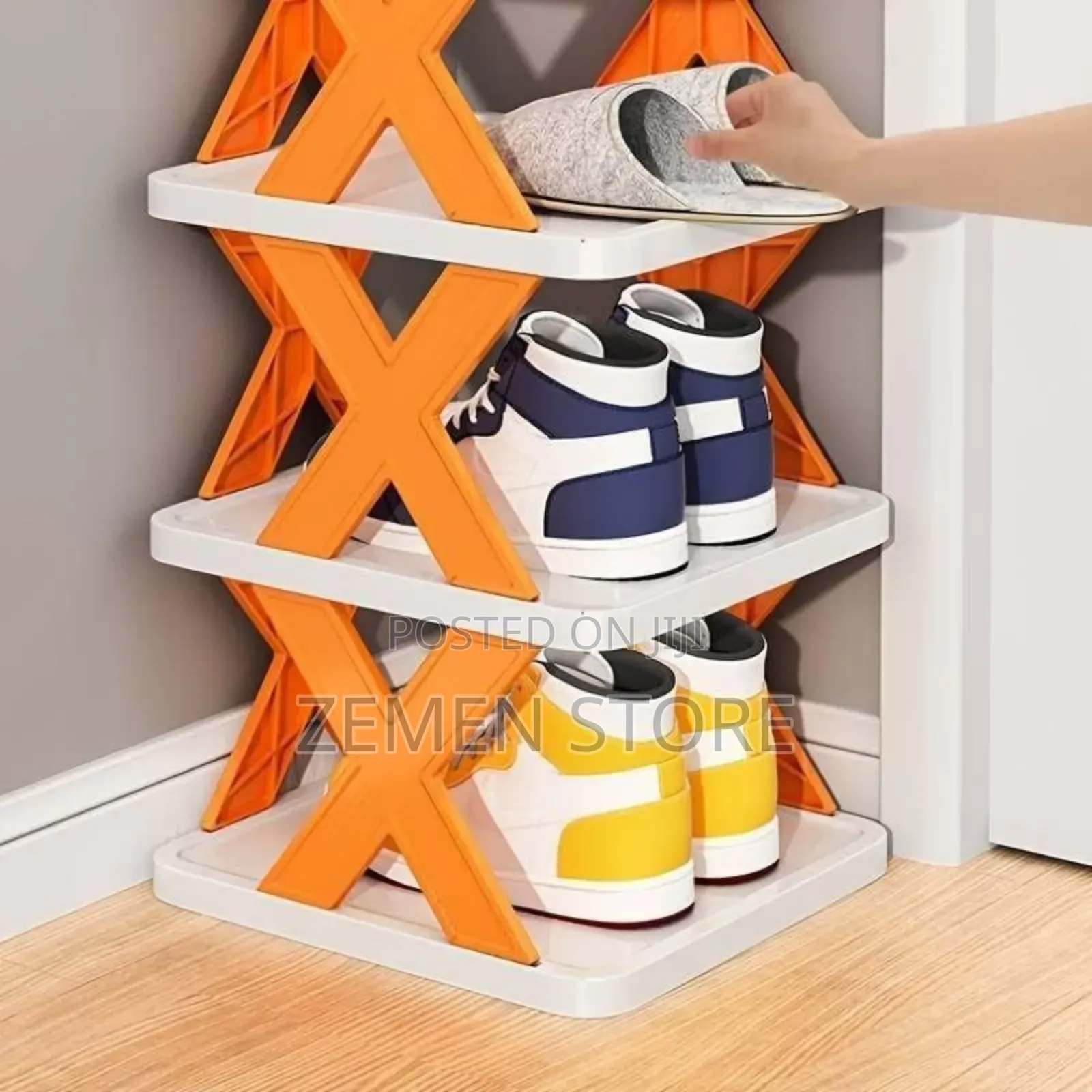 6-Level Space-Saving Shoe Rack