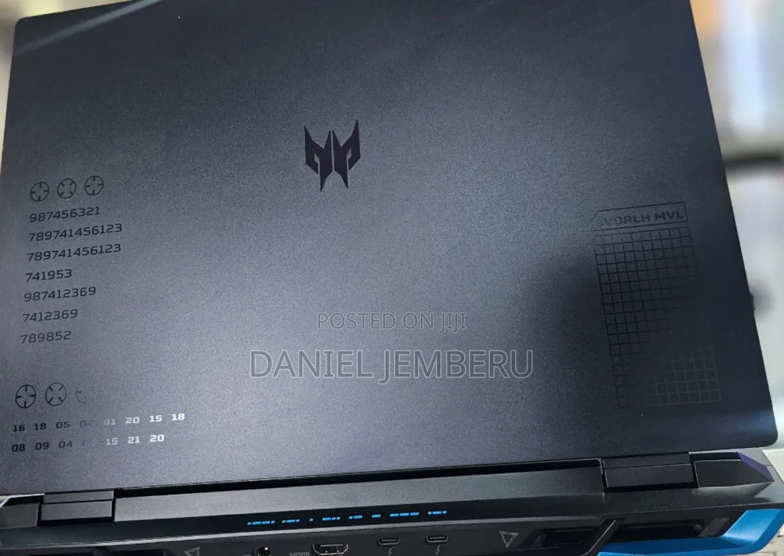 New Laptop Acer Predator Helios 300 16GB Intel Core I9 SSD 1T