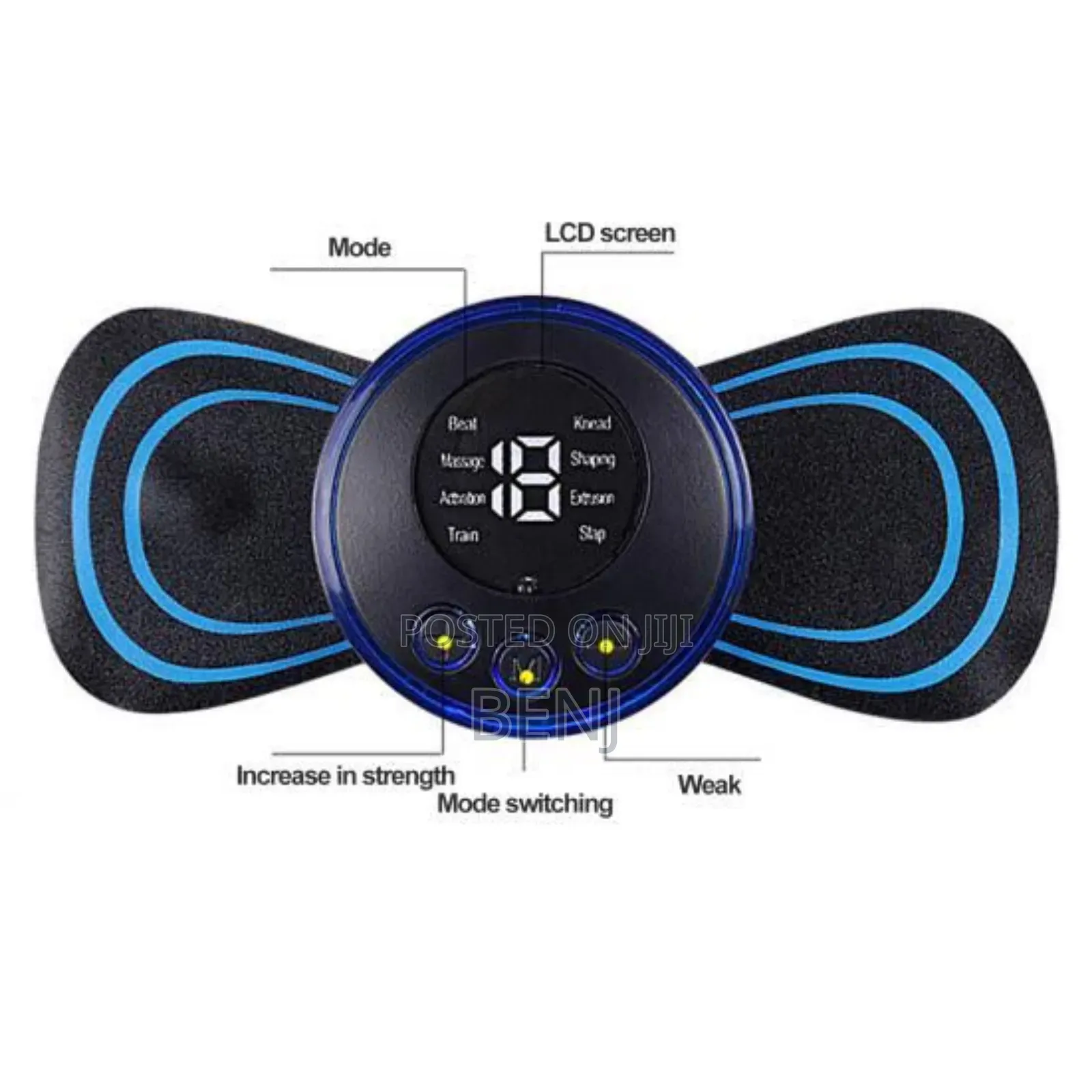 Ems Mini Portable | Neck | Back | Body Pain Relief Massager