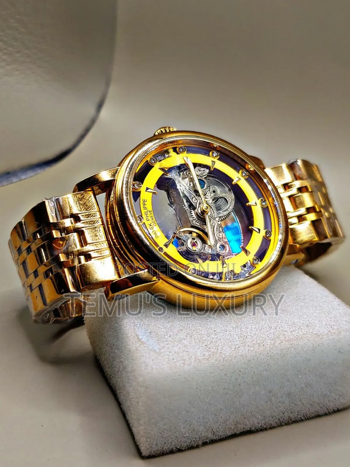 PATEK Philippe's Men's Automatic Mechanical Watch