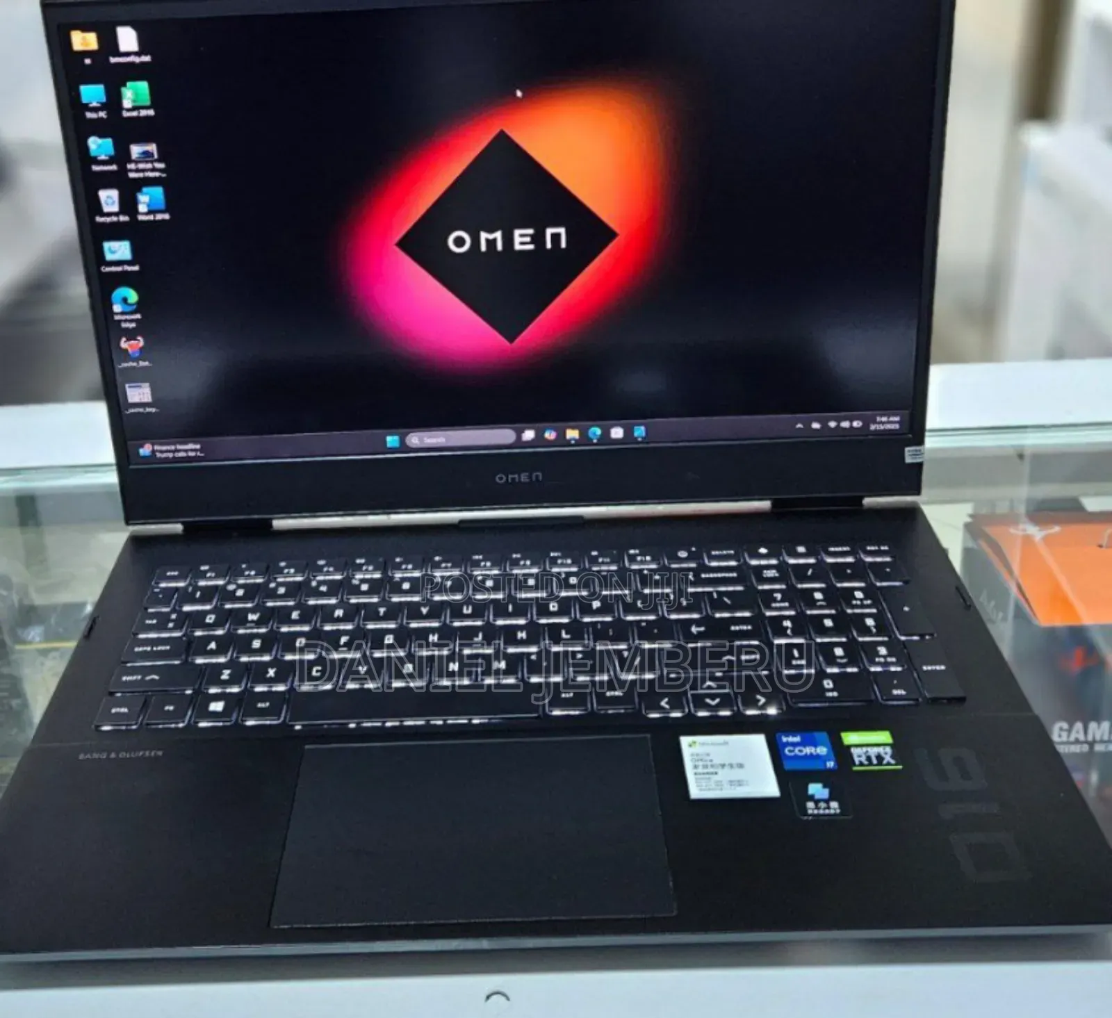 New Laptop HP Omen 16 16GB Intel Core I7 SSD 512GB