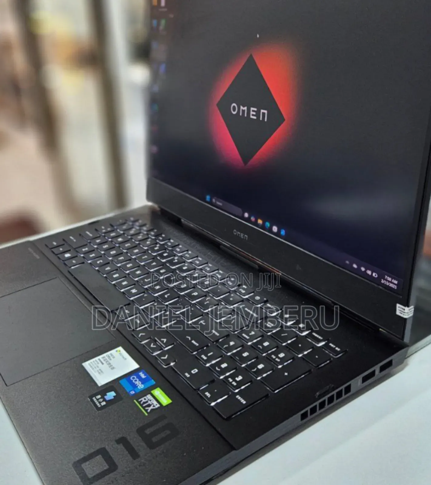 New Laptop HP Omen 16 16GB Intel Core I7 SSD 512GB