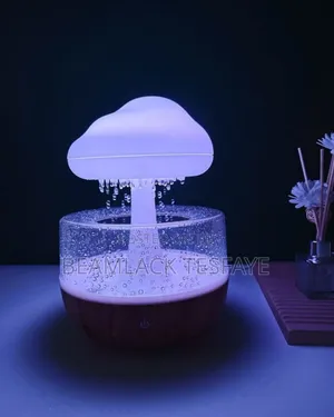 Cloud Rain Humidifier With Light