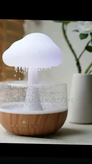 Cloud Rain Humidifier With Light