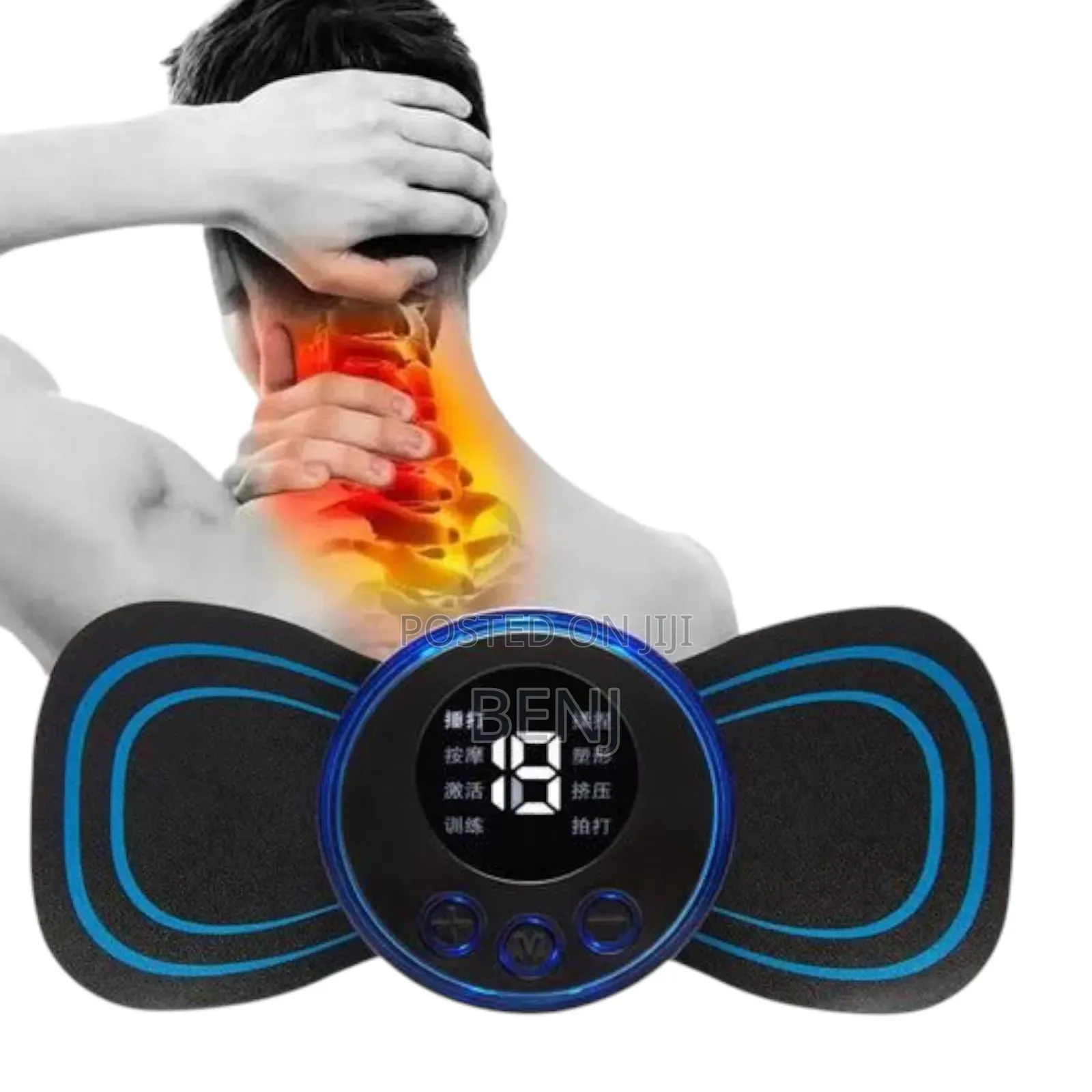 Ems Mini Portable | Neck | Back | Body Pain Relief Massager