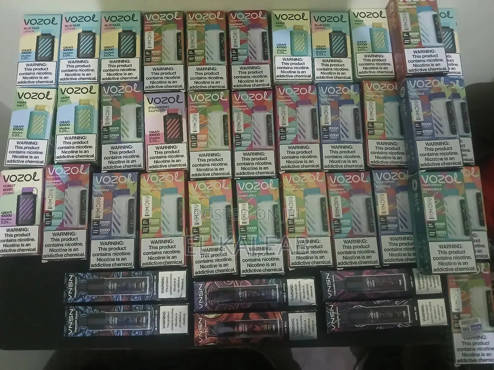 20000 Vozol Vapes In Quantity