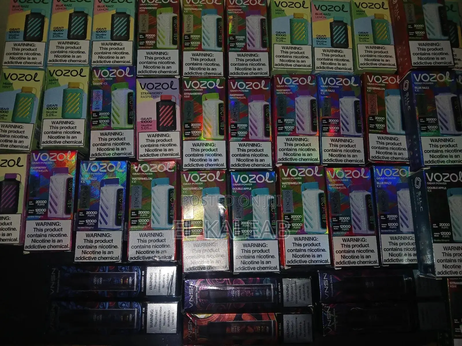20000 Vozol Vapes In Quantity