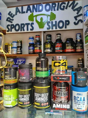 Photo - Amino Products and Pre-Workout Supplements