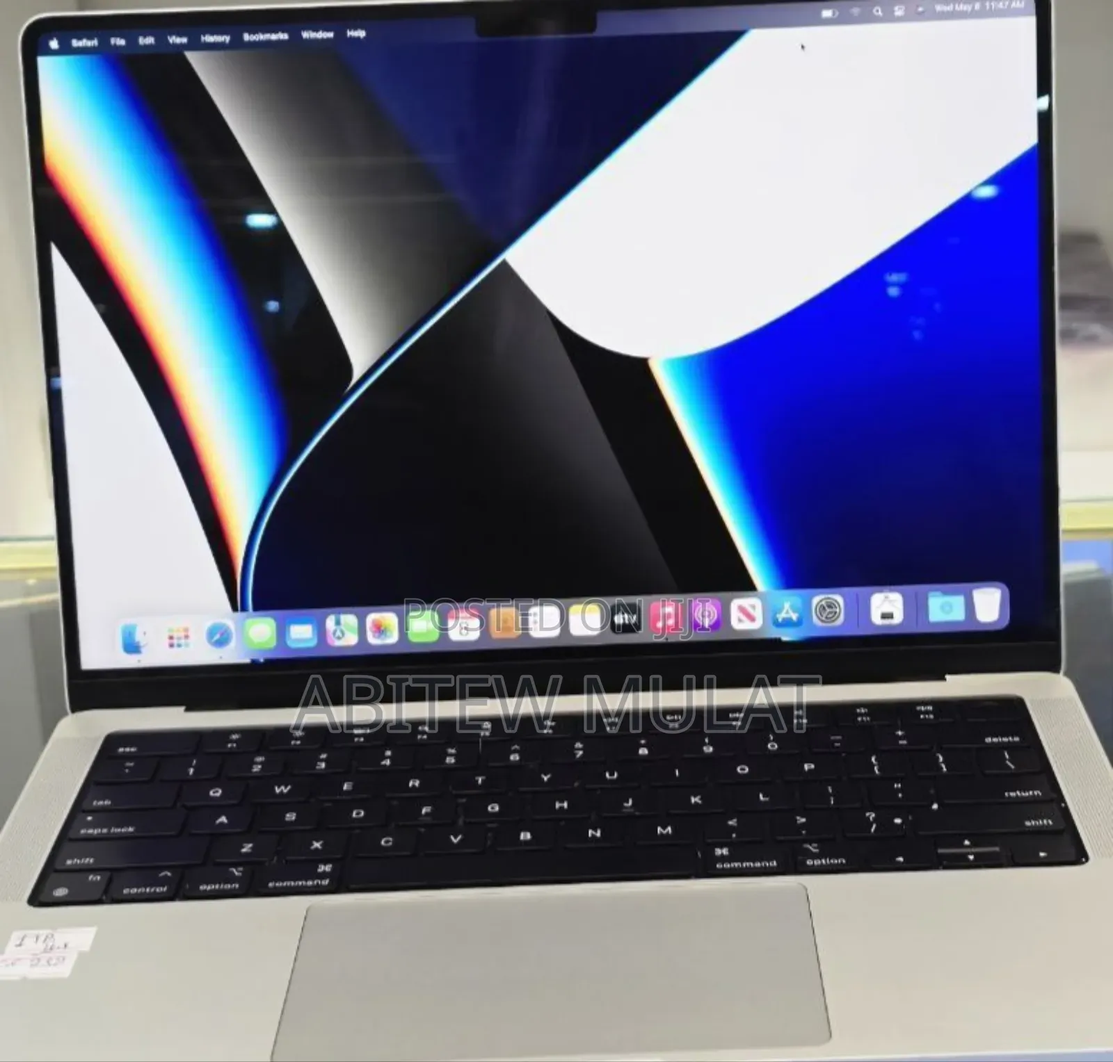 New Laptop Apple MacBook Pro M1 16GB Apple M1 SSD 512GB