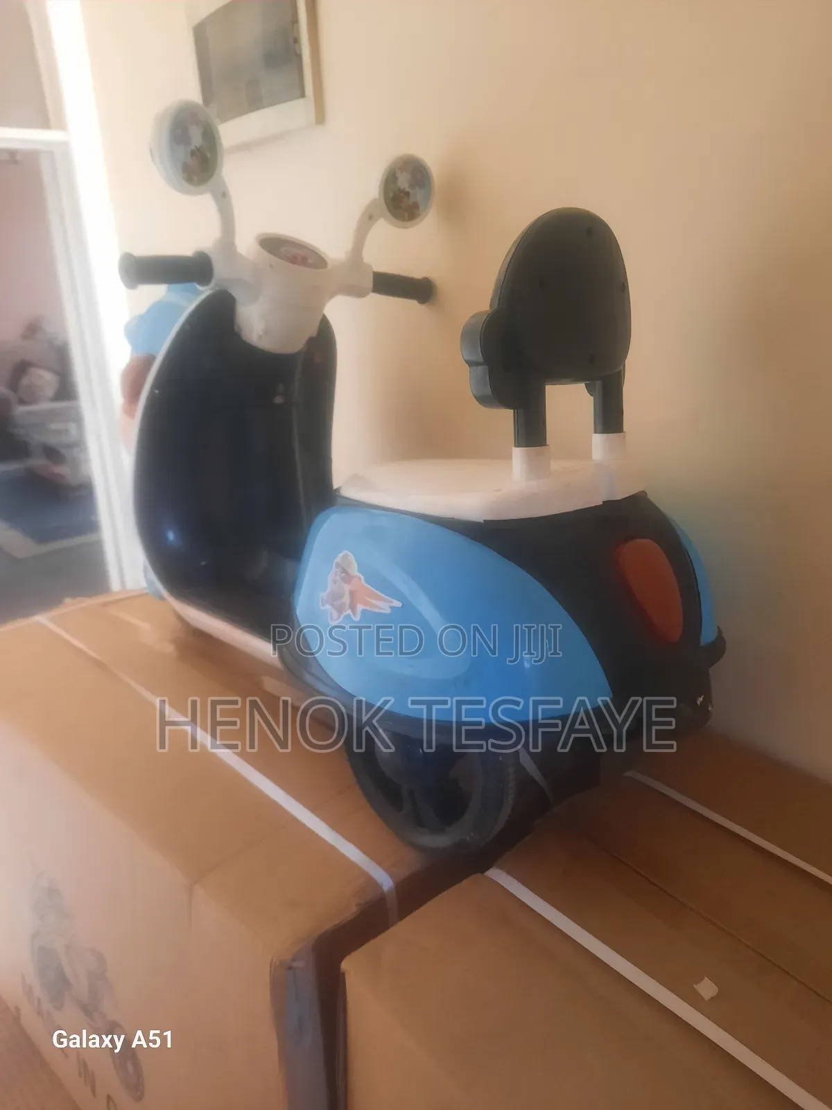 6V Battery Powered 3 Wheels Kids Motorbike