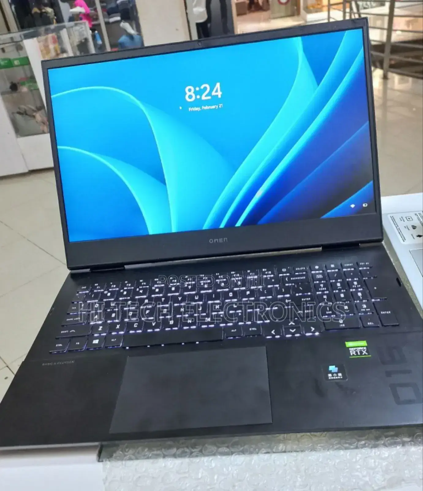 New Laptop HP Omen 15 16GB Intel Core I5 SSD 512GB