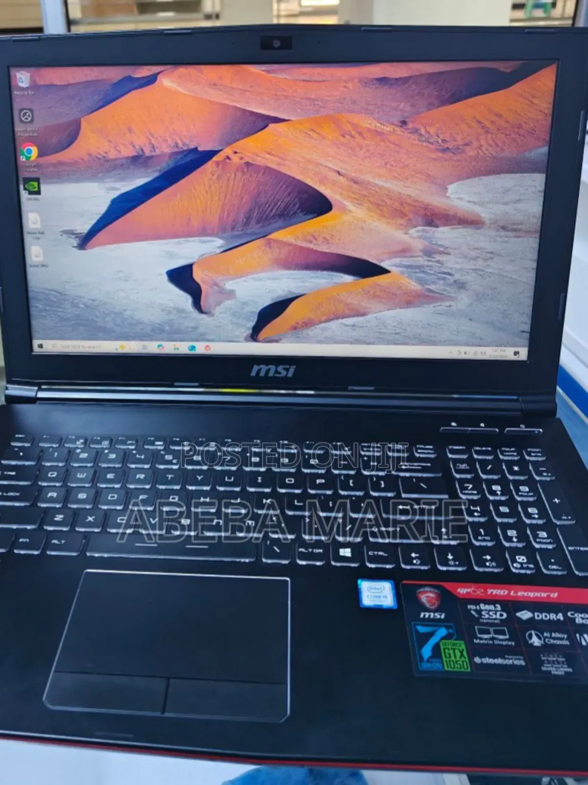 New Laptop MSI GL75 Leopard 8GB Intel Core I5 HDD+SSD 1T