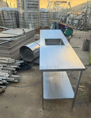 Photo - Stainless Steel Table