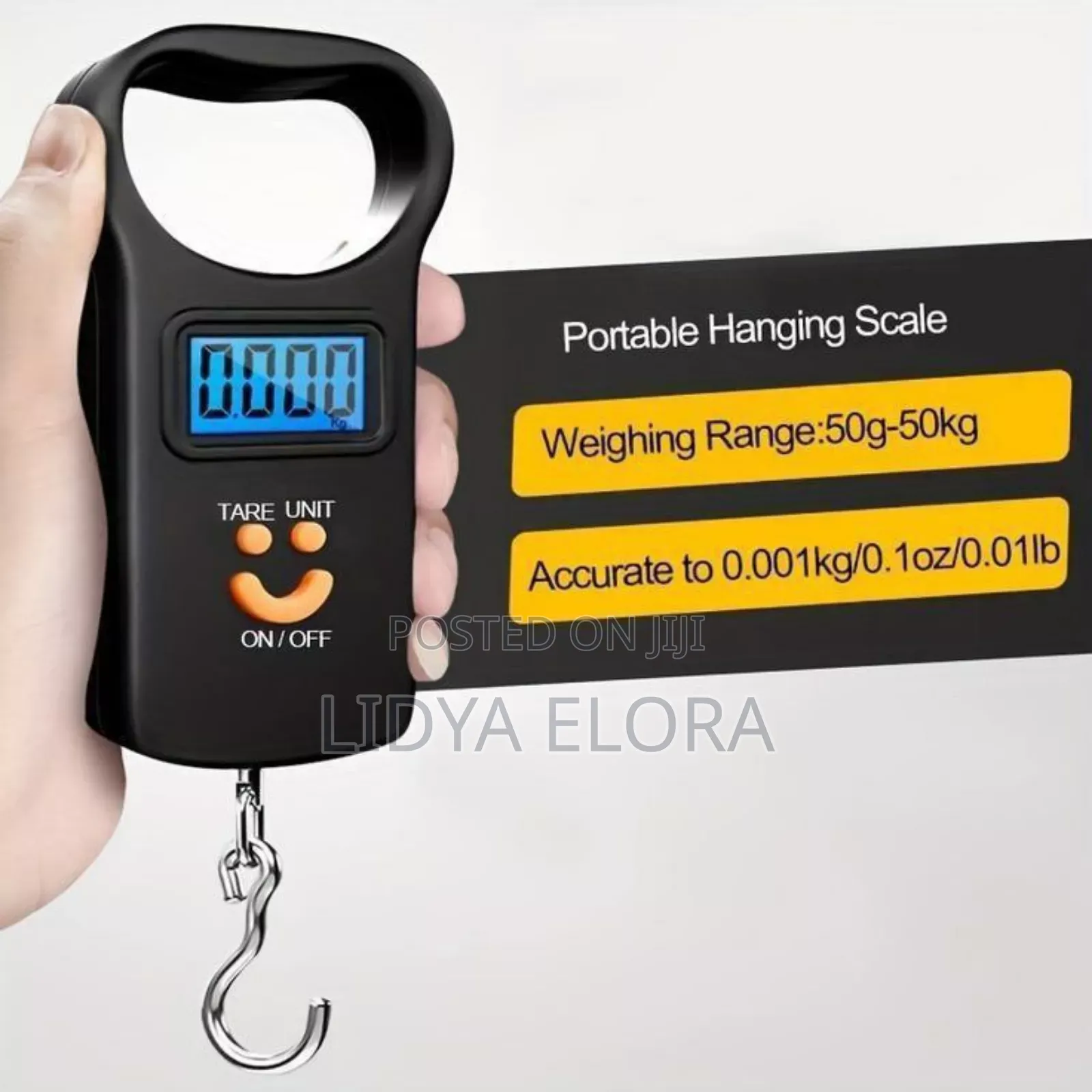 Portable Electronic Scale ዘመናዊ በኤሌክትሮኒክስ የሚሰራ ሚዛን