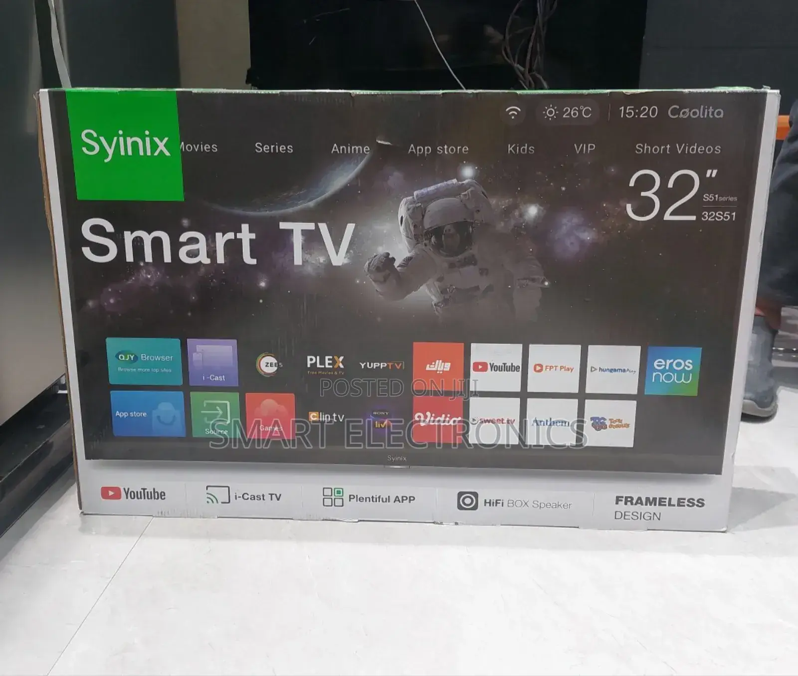 Syinix 32 Inch Smart Uhd TV