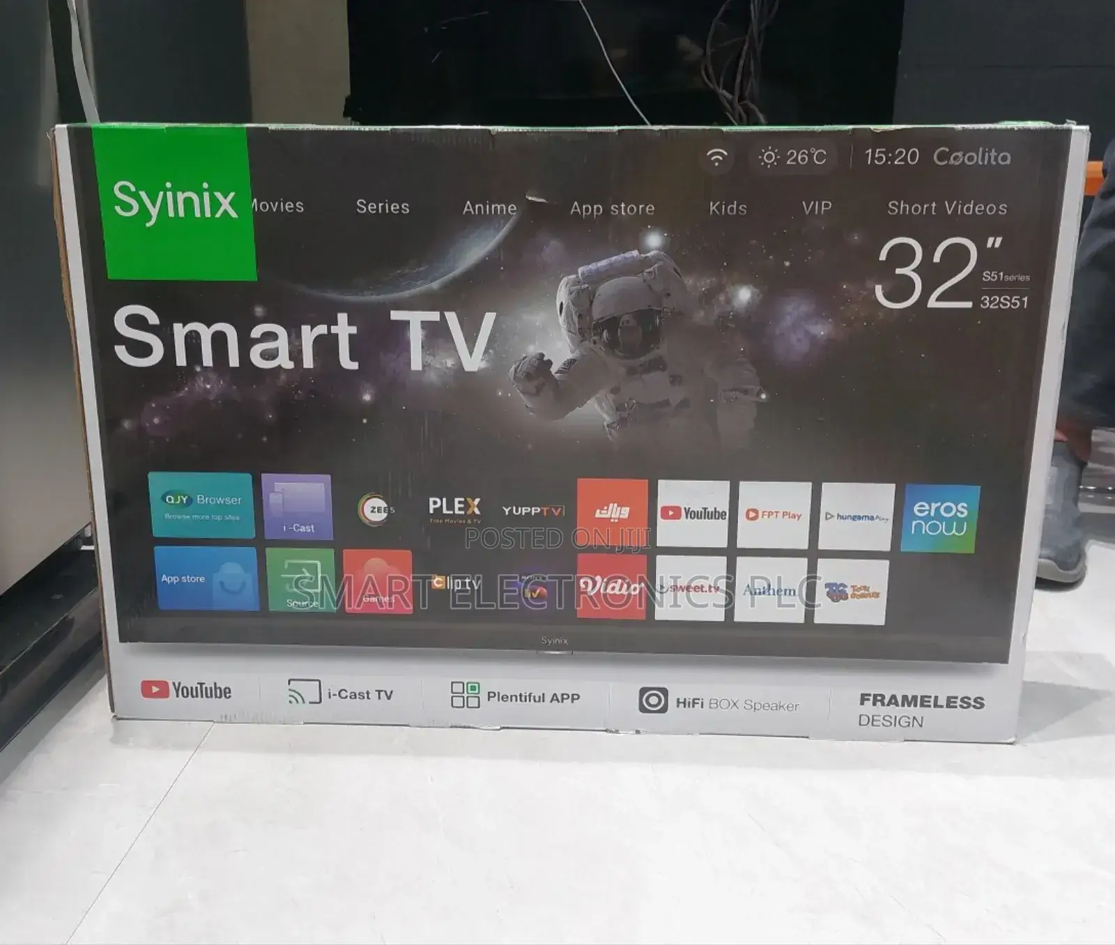 Syinix 32 Inch Smart Uhd Tv