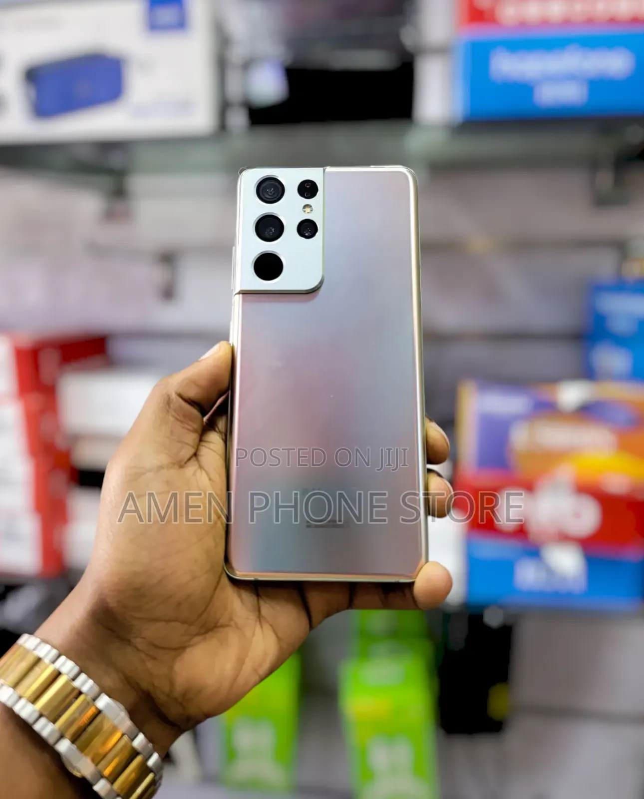 New Samsung Galaxy S21 Ultra 5G 256 GB Silver