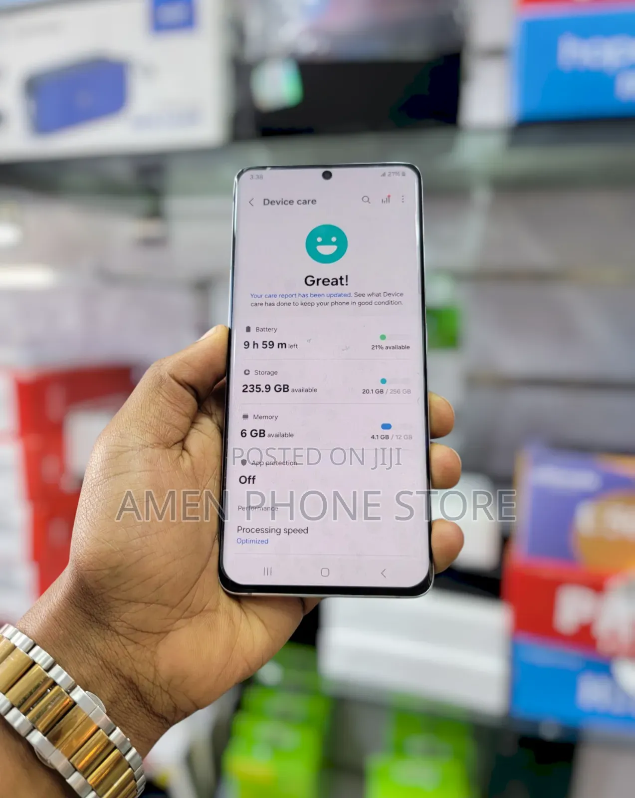 New Samsung Galaxy S21 Ultra 5G 256 GB Silver