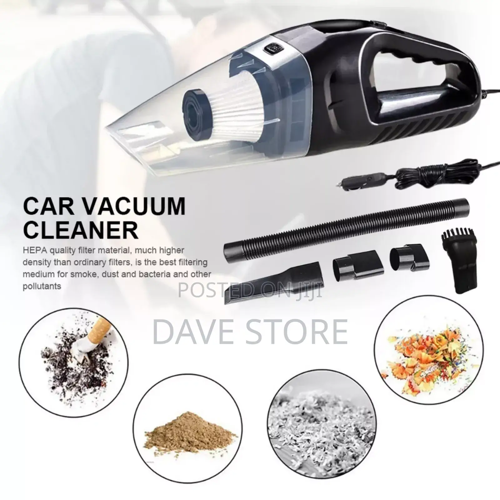 Portable Car Vacuum Cleaner