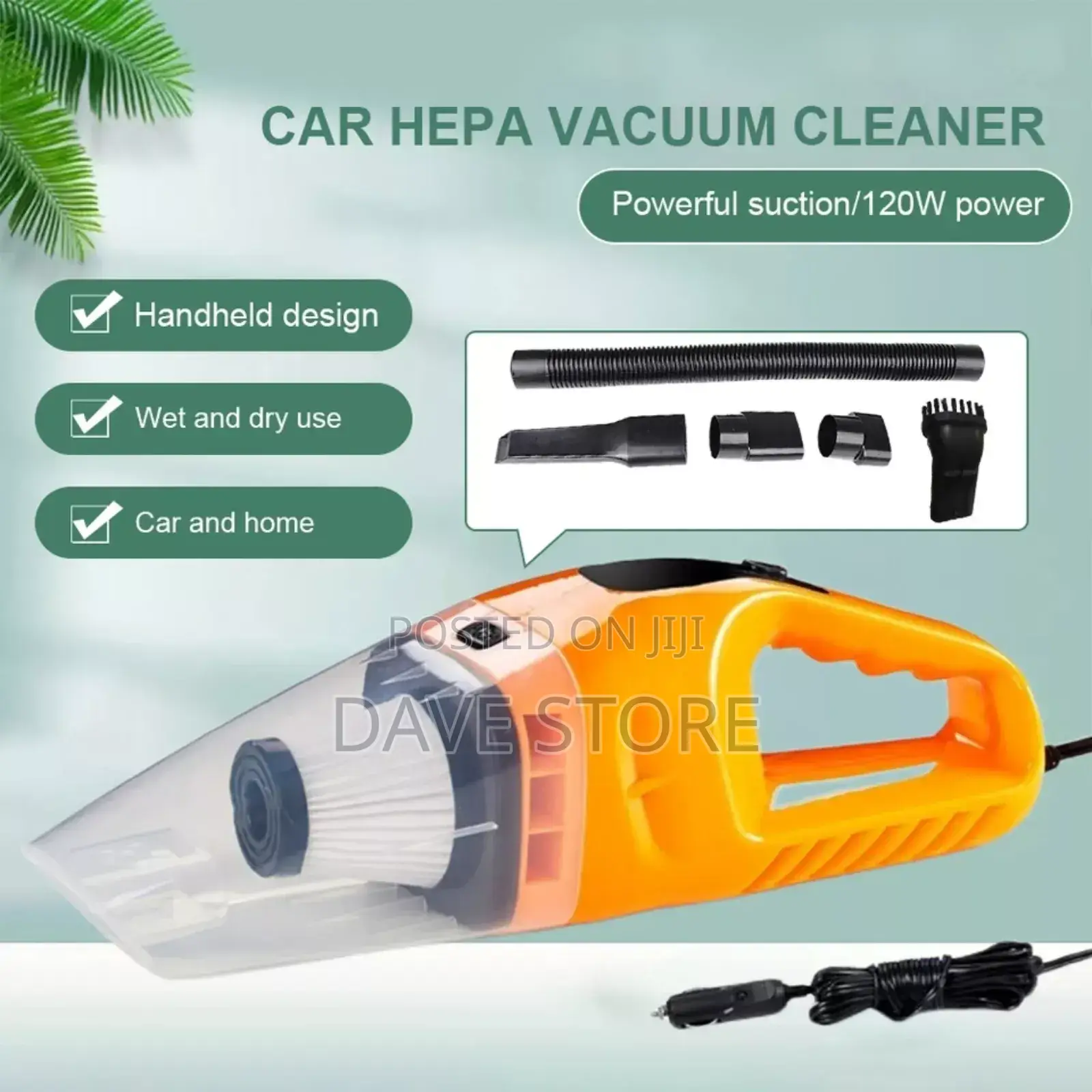 Portable Car Vacuum Cleaner