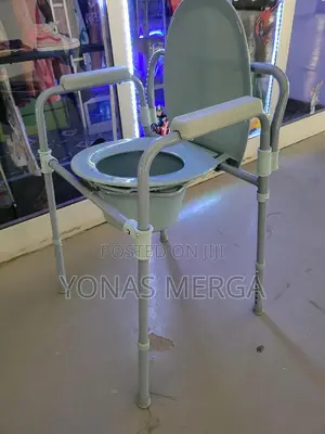 Photo - Portable Toilet ለተጎዱ፹兇TOILET COMMODE SYSTEM Carex's Bedside