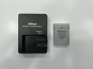 Photo - Nikon Camera Battery and Charger en-El14