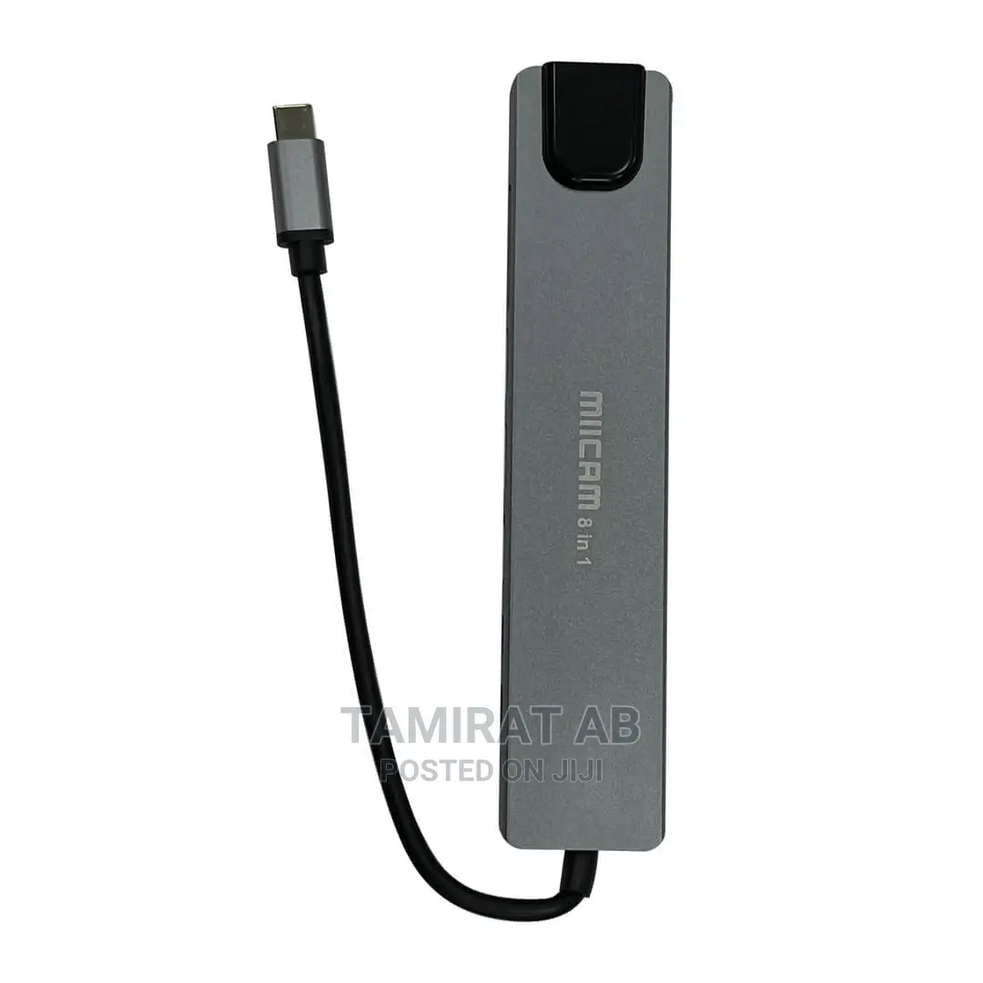 Type-C to HDTV 8 in 1 Adapter