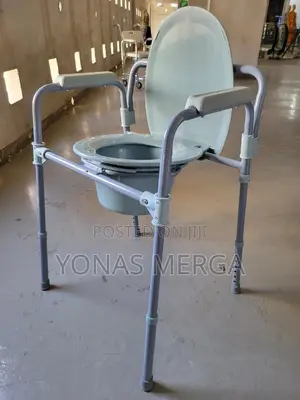 Toilet Chair፵旦popo ቼር个removpadded Seat and Bed Urinal Chair