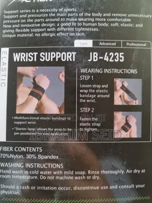 1 Pair Wrist Support Band Wrist Wrap