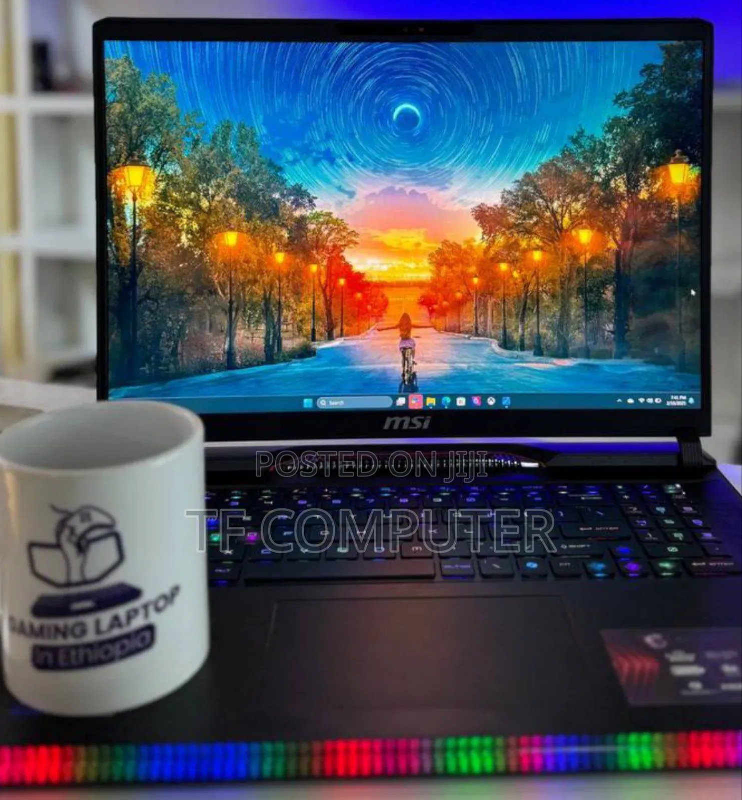 New Laptop MSI Raider GE78 64GB Intel Core I9 SSD 2T